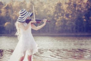 symphony, summer, lake, violin, festival