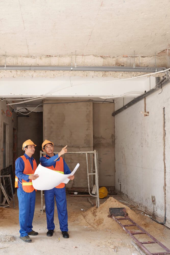 Exterior home renovation carried out by experts